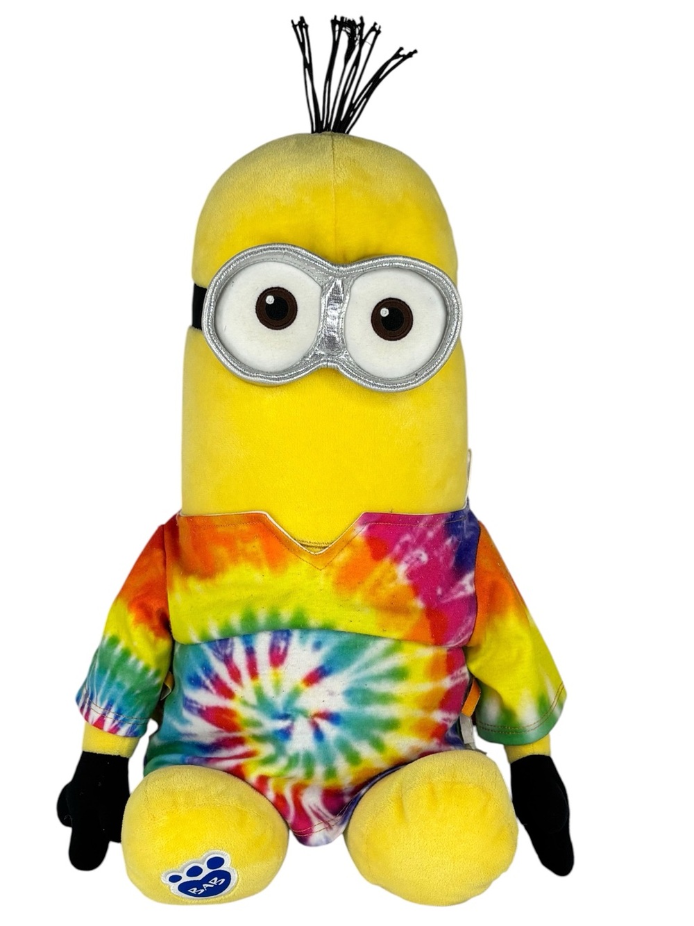 BAB 2015 Build A Bear Bob The Minion Despicable Me Tie Dye Shirt